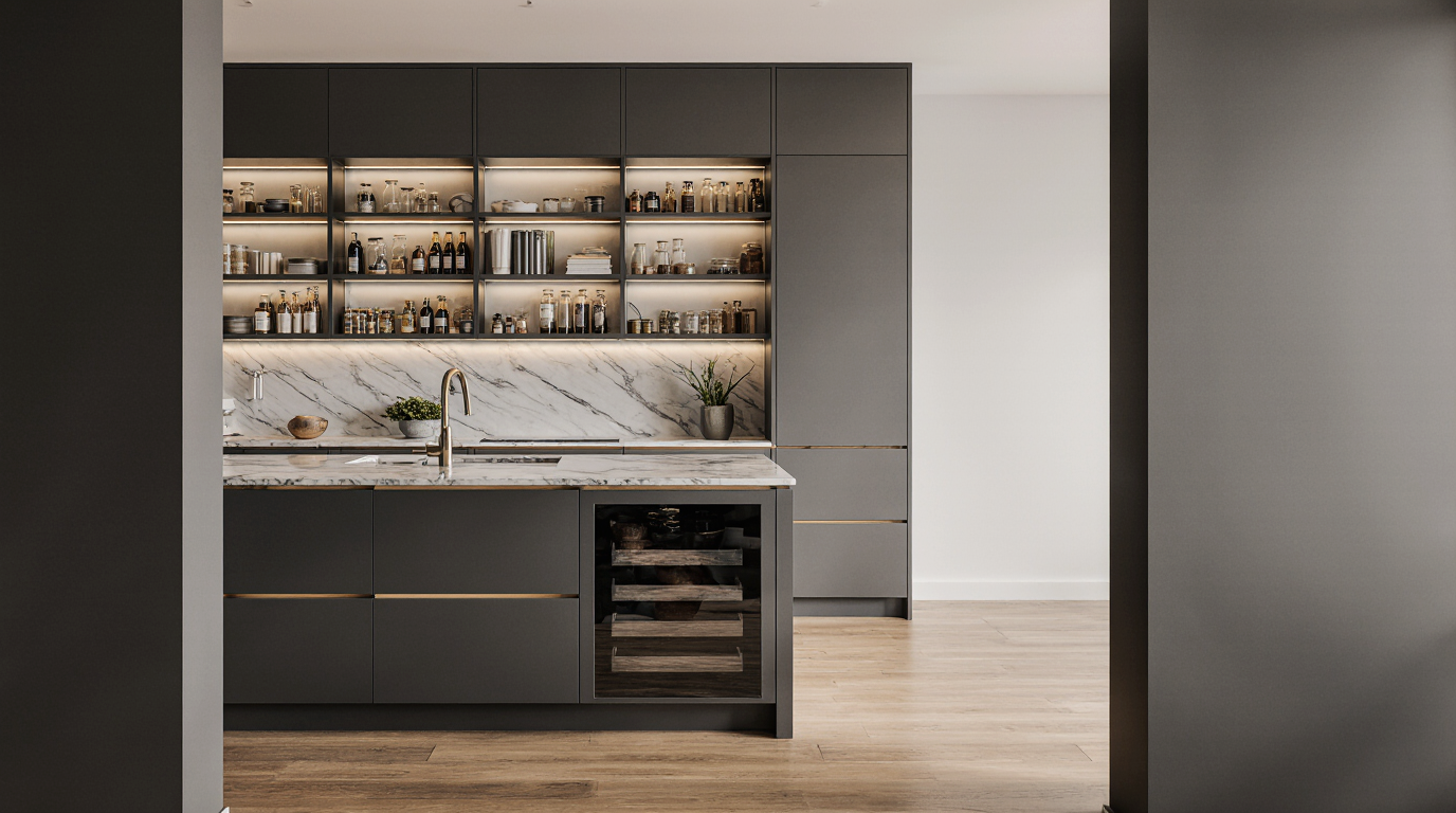 Kitchen Pantry Layout