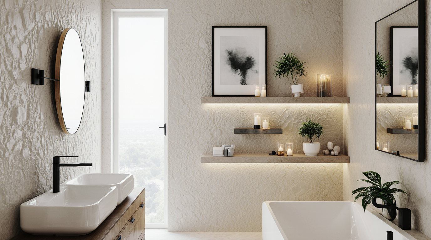Small Bathroom Wall Ideas