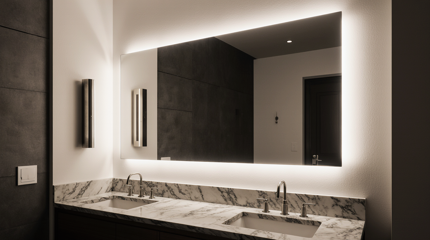 Bathroom Lighting Ideas Over Mirror
