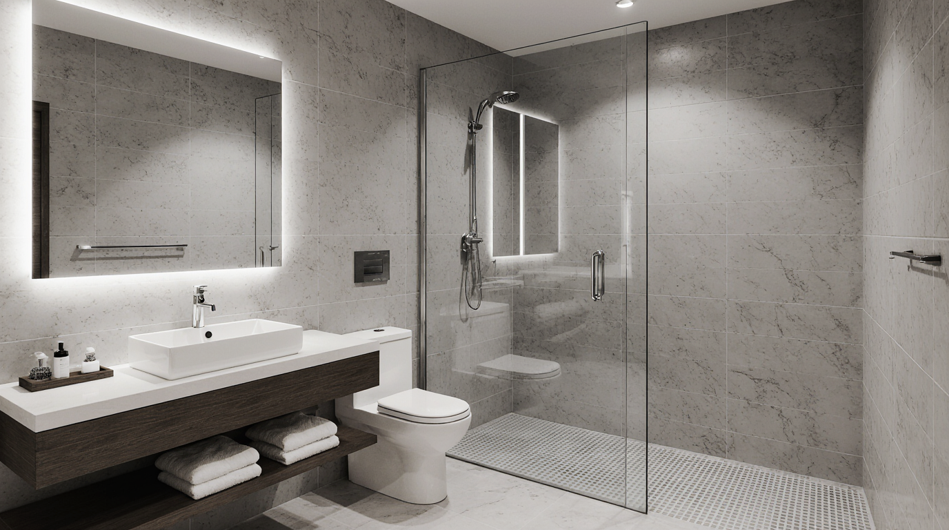 Modern Bathroom Shower