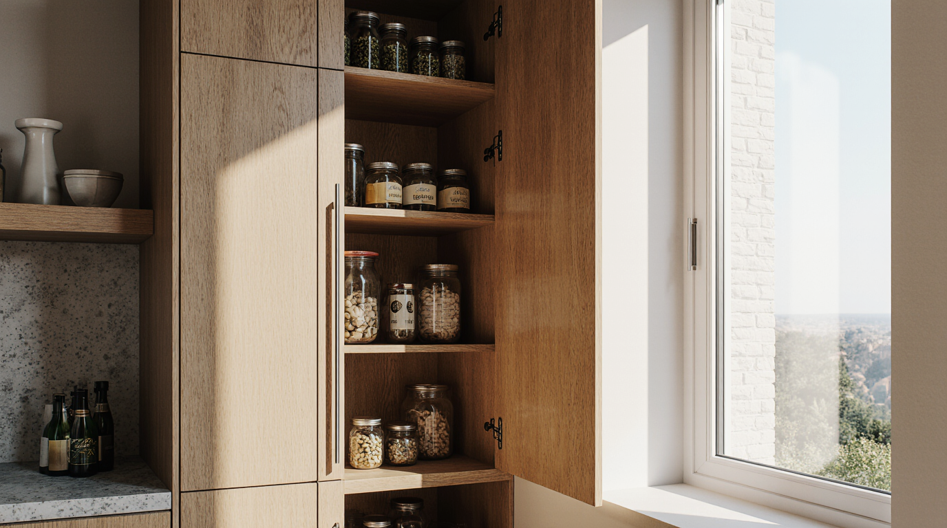 Small Kitchen Pantry Cabinet