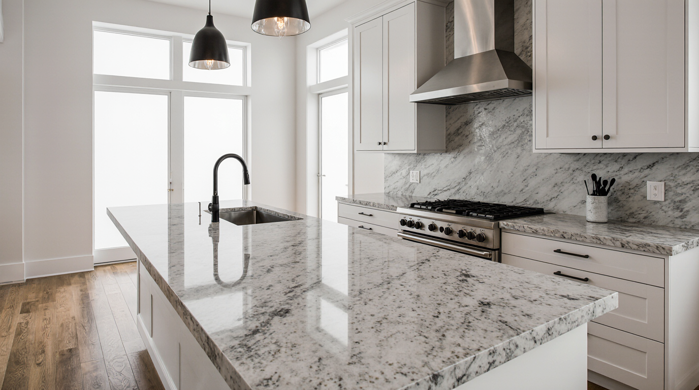 Beige Quartz Countertops