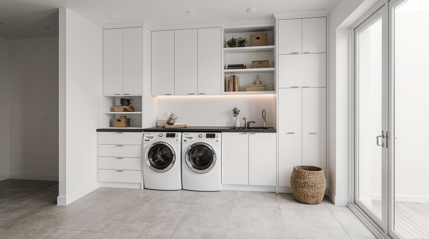 In my years designing and building custom cabinetry in Sarasota County, I've consistently seen one critical failure in utility rooms: the r…