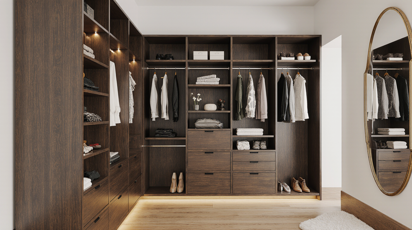 Custom Closets and Cabinets