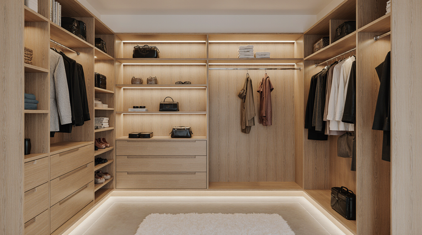 Walk in Closet Storage Systems