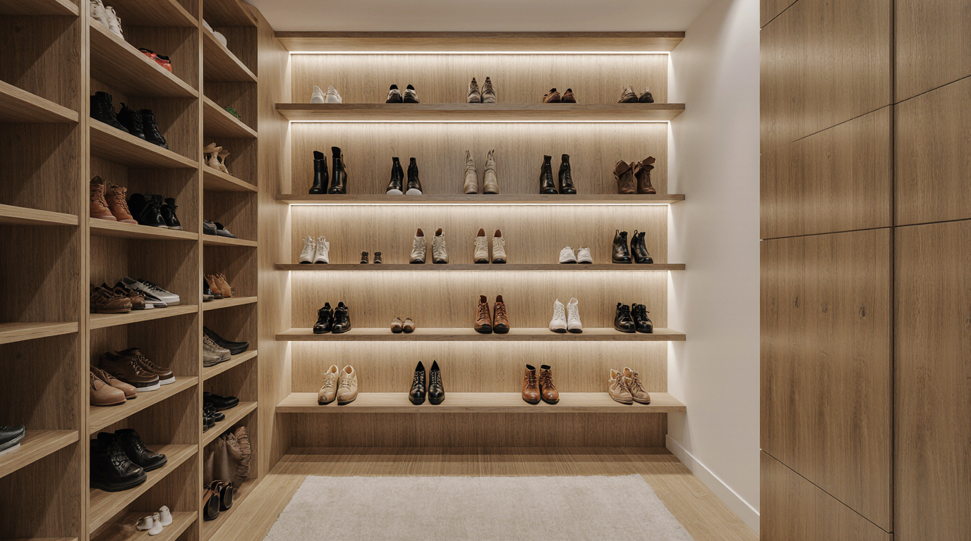 Custom Shoe Storage