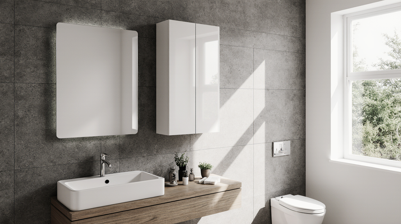 Recessed Bathroom Cabinet