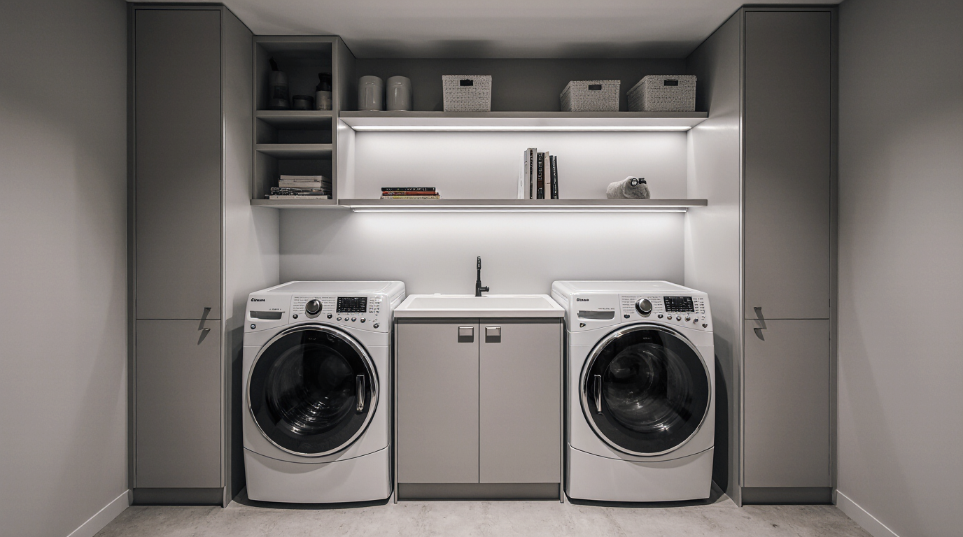 Garage Laundry Area Ideas