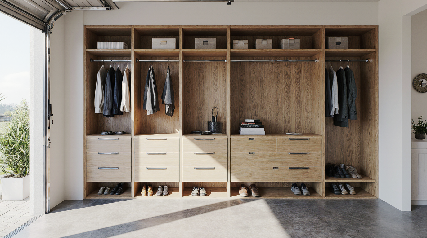 Custom Walk in Closet Shelving