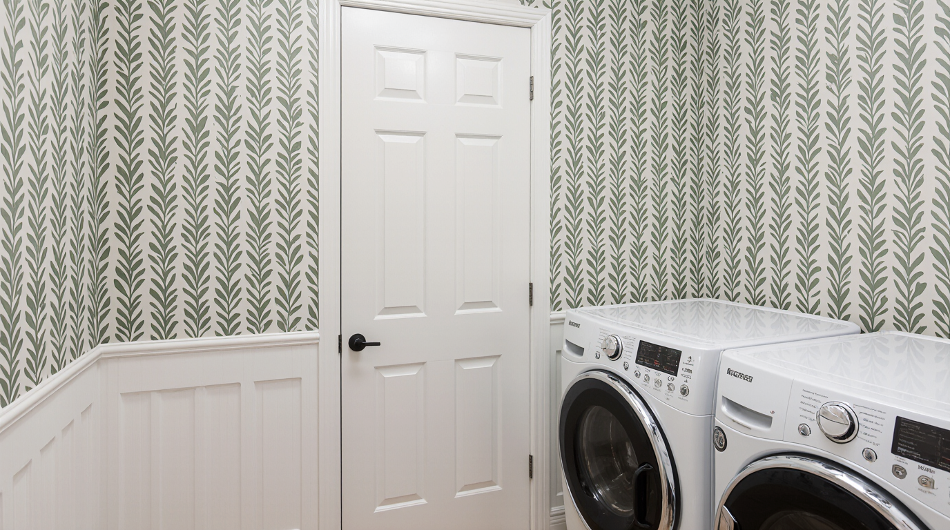 Wallpaper for Laundry Room Ideas