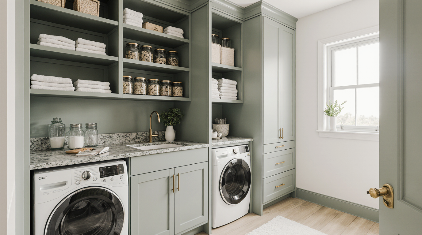 Kitchen Laundry Pantry Layout