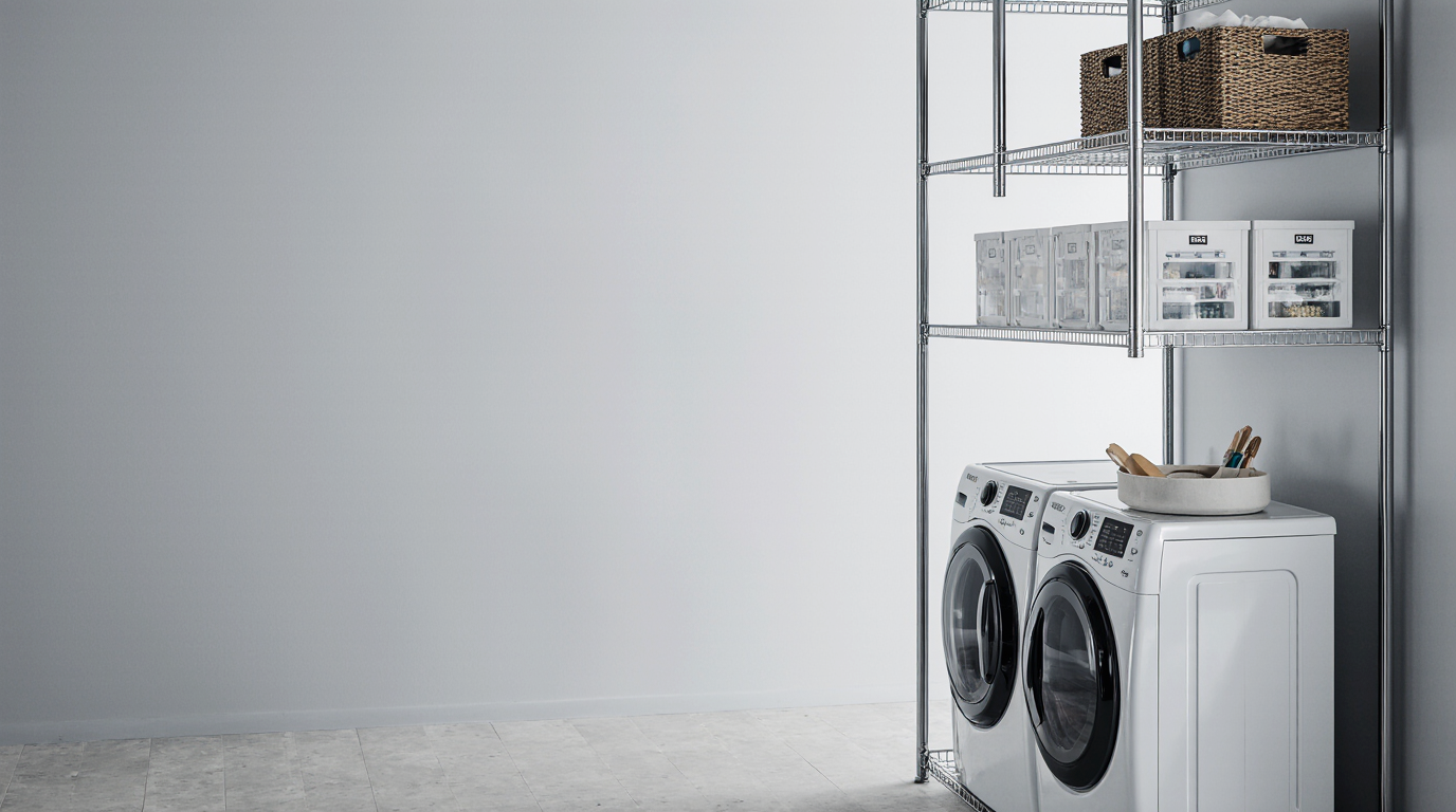 Storage Ideas for Small Laundry Room