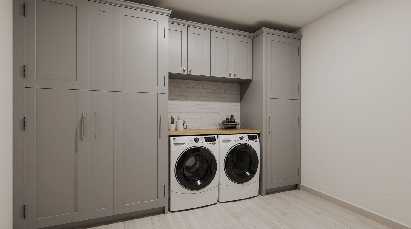 Laundry Room Cabinet Design