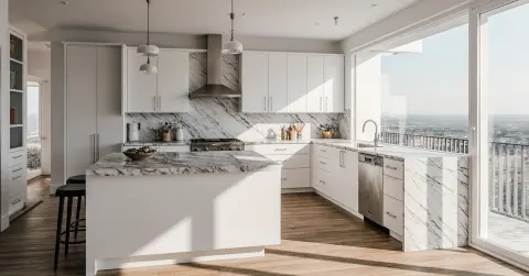 The belief that all modern white cabinets are the same is a costly assumption, especially in a coastal environment. The intense sun and hum…